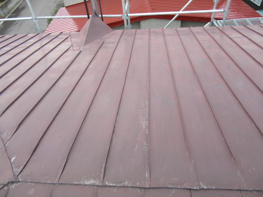 屋根塗装着工前