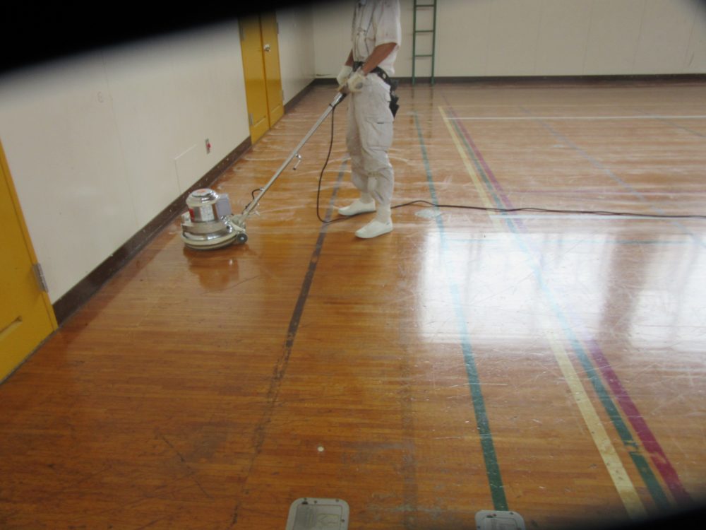 ケレン処理状況