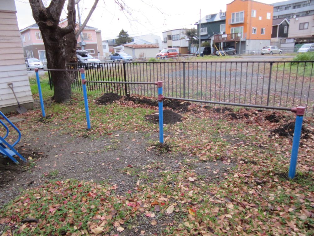 遊具塗装工事 着工前