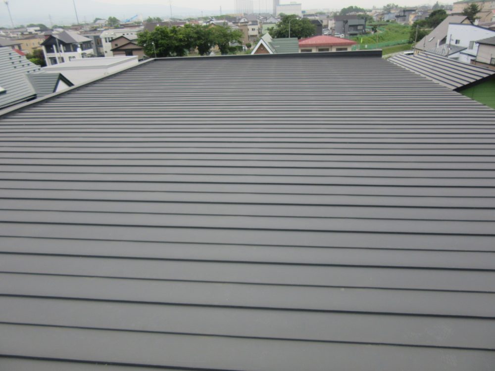 屋根塗装着工前